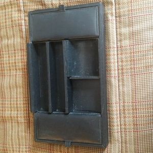 🌺BLACK LEATHER Organizer